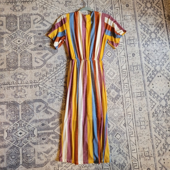 All In Favor, Multicolor Midi Dress, Women's Size XS - Picture 2 of 4